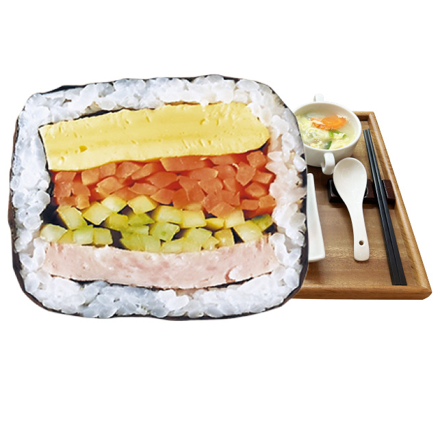 Chicken Ham Kimbap