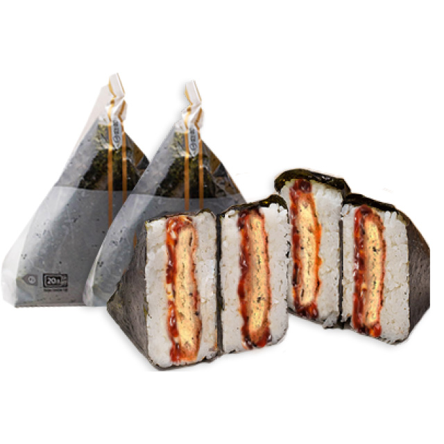 Chicken Cutlet Triangle Kimbap
