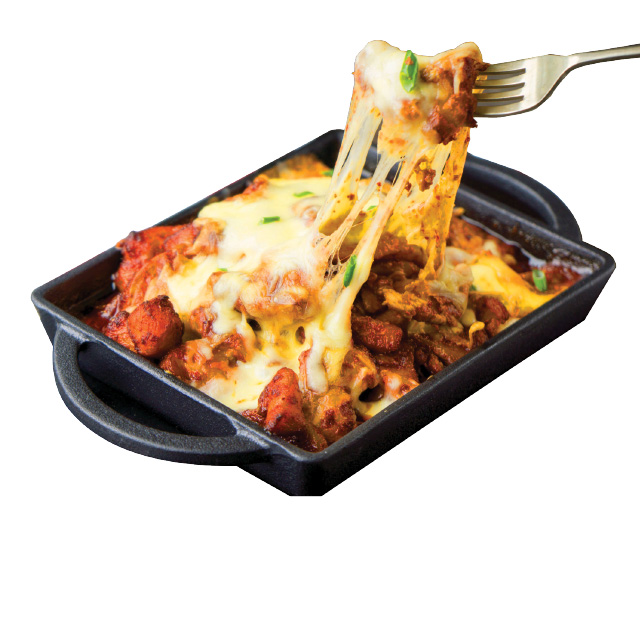 BBQ Chicken with Cheese