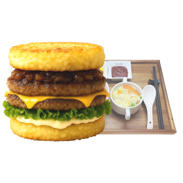 Double Cheese Rice Burger