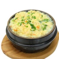 105. Steamed Eggs in a Hot Stone Pot