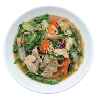170. Spicy Chicken, Vegetables & Mushroom in Starch Sauce