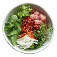 229. Rice Topped with Raw Fish