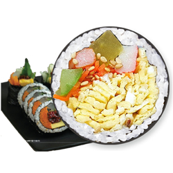 Egg Strip Kimbap
