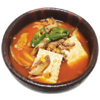 Seafood Tofu Stew with Rice