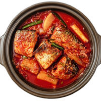 Braised Sea Fish with Rice